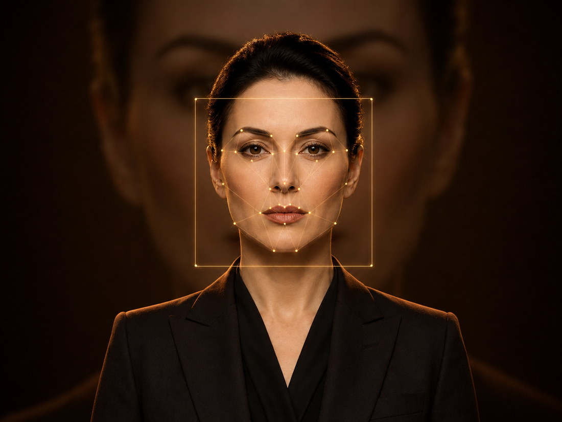 AI-разметка ключевых точек лица